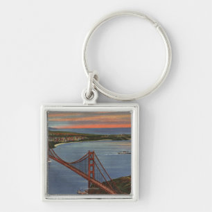 Llavero Antena del área de puente Golden Gate y de la