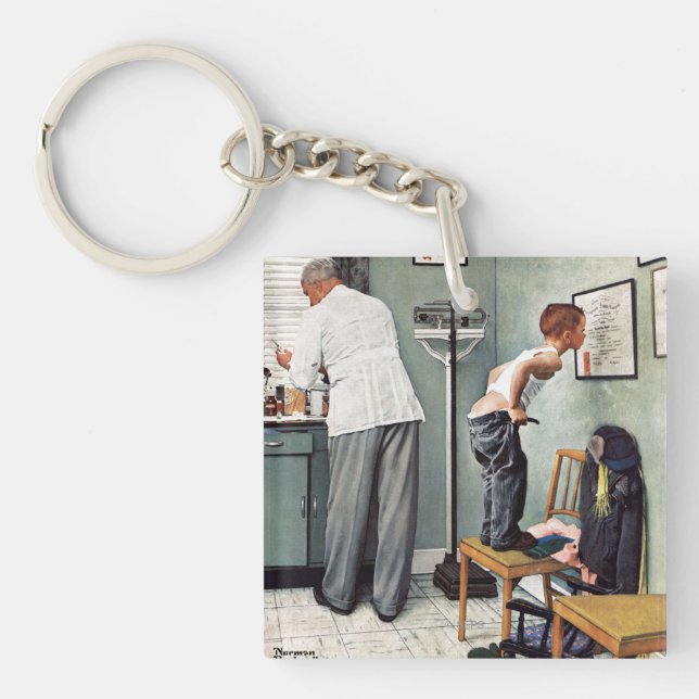 Llavero Antes del disparo o en el Médica (Frente)