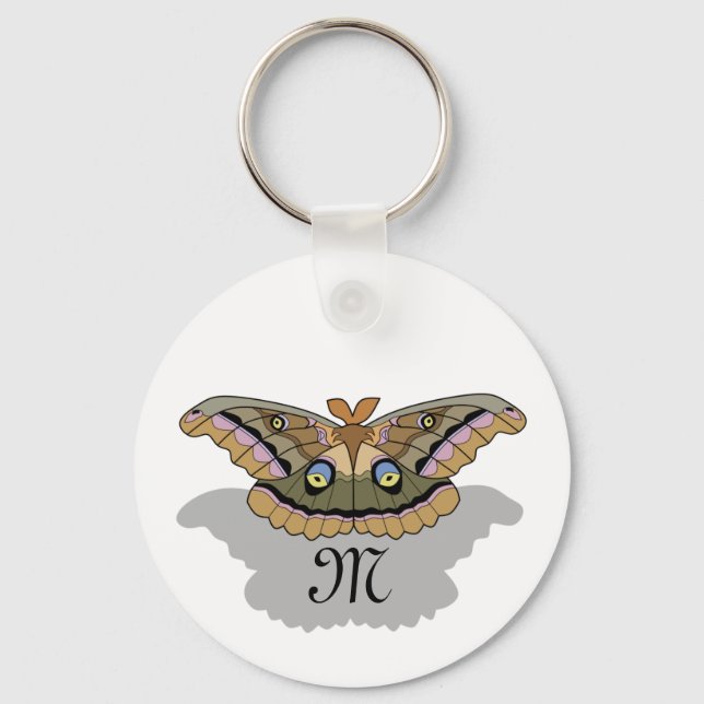 Llavero Anthereae Polyphemus (Anverso)