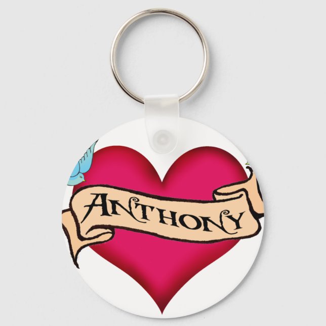 Llavero Anthony - Camisetas y regalos de Personalizado Hea (Anverso)
