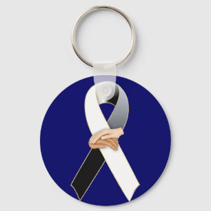 Llavero anti de la cinta de la conciencia del
