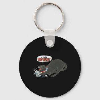 Llavero Anti Ice Pro Immigration Funny Cat Political 