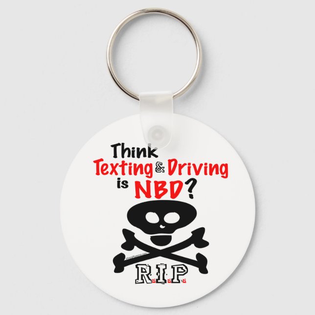 Llavero Anti-Texting While Driving Keychain (Anverso)