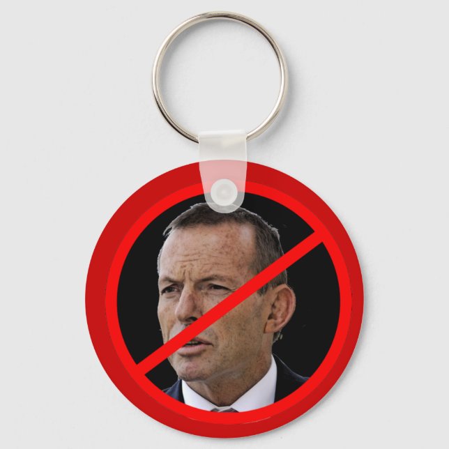 Llavero Anti Tony Abbott (Anverso)