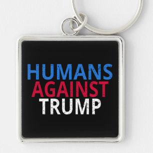 Llavero Anti-Trump - Humanos contra Trump