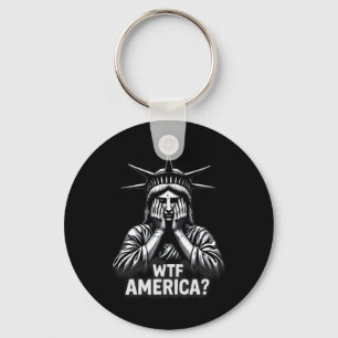 Llavero Anti-trump Política Y Democracia Wtf América 3