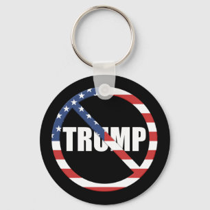 Llavero Anti-Trump pro-democracia
