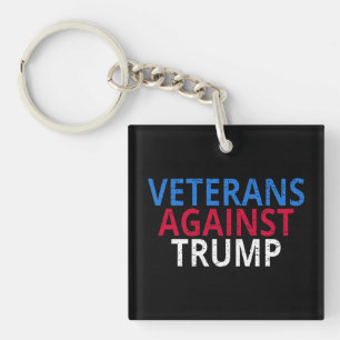 Llavero Anti-Trump - Veteranos Contra Trump