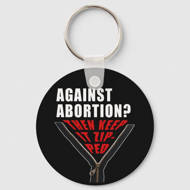 Llavero ¿Antiaborto? Manténgalo comprimido (Anverso)