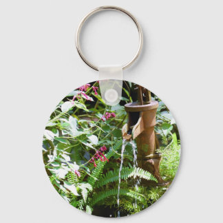 Llavero Antigua fuente de la bomba de hierro