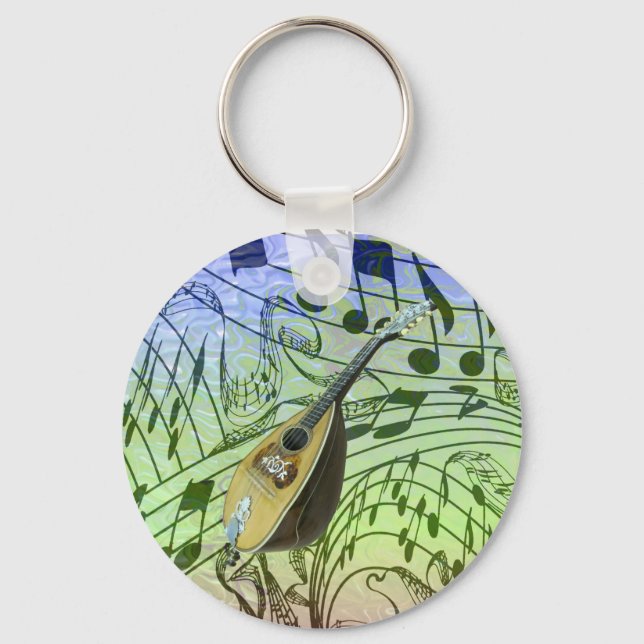 LLAVERO ANTIGUA MANDOLIN-KEYCHAIN (Anverso)