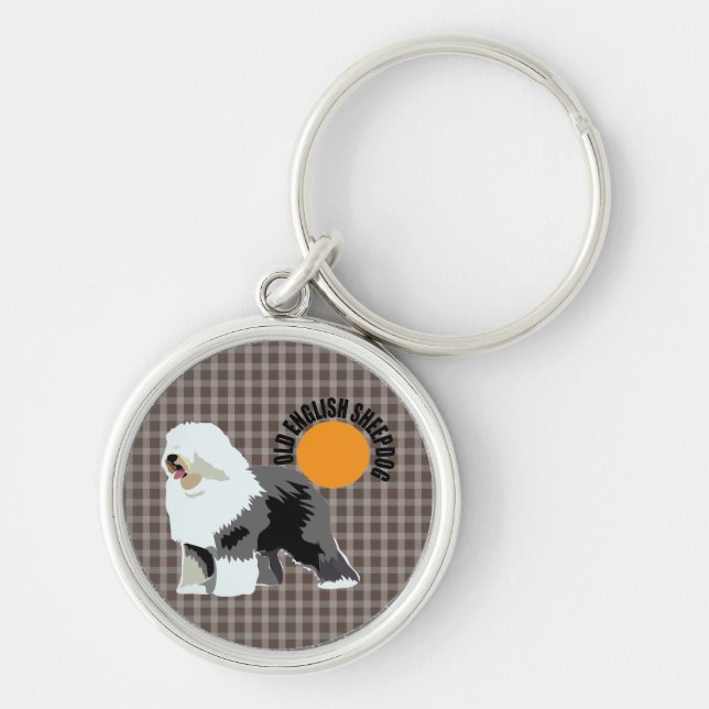 LLAVERO ANTIGUA OVEJA INGLESA (Frente)