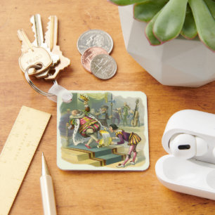 Llavero Antigua Rima Infantil Poema Canción Old King Cole