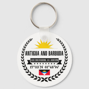 Llavero Antigua y Barbuda