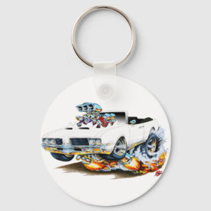 Llavero Antiguo Cáncer De Casas Blancas De 1969