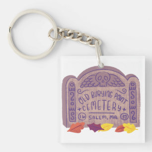 Llavero Antiguo cementerio de Salem Point