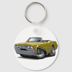 Llavero Antiguo Cutlass Gold Convertible 1967