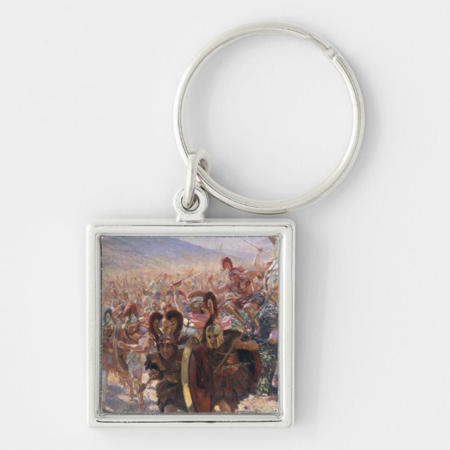 Llavero Antiguos guerreros (Frente)