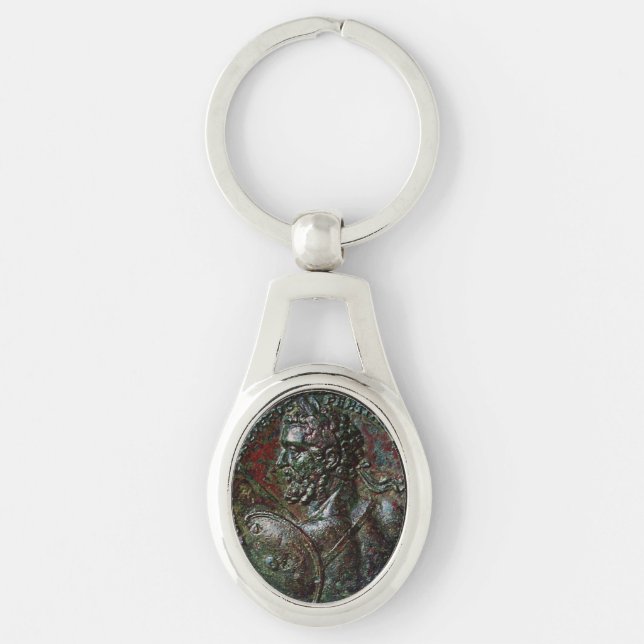 LLAVERO ANTIQUE ROMAN BRONZE MEDALLION SEPTIMUS SEVERO (Anverso)