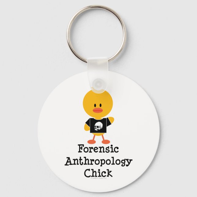 Llavero Antropología Forense Chick Keychain (Anverso)