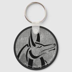 Llavero Anubis Round Keychain