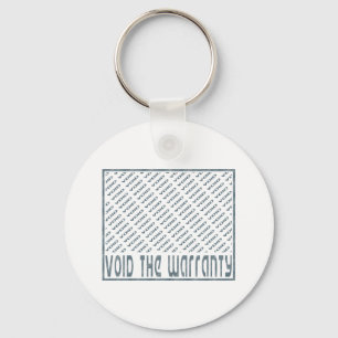 Llavero Anule la garantía