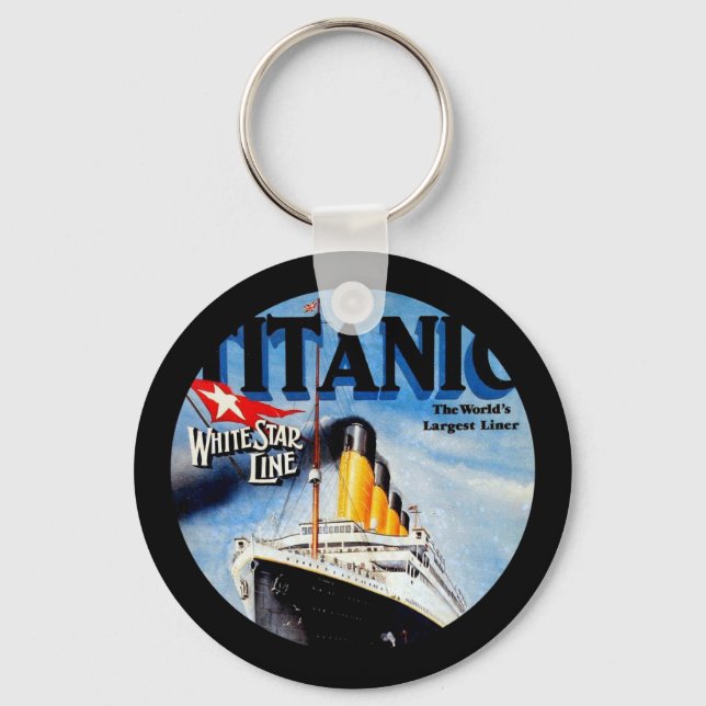 Llavero anuncio de viaje Titanic RMS (Anverso)