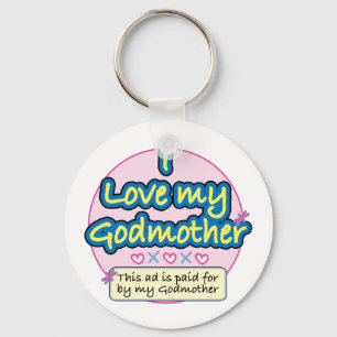 Llavero Anuncio pagado por mi madrina PK