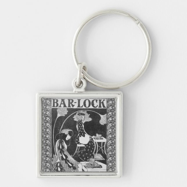 Llavero Anuncio para las máquinas de escribir de la (Frente)