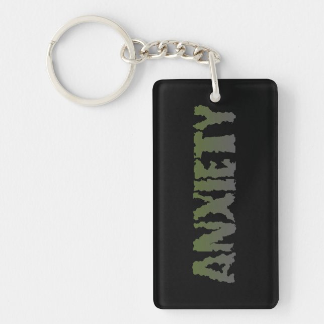 Llavero Anxiety Ver 1 Keychain (Frente)