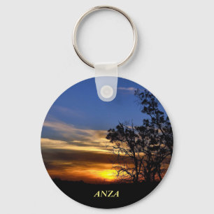 Llavero Anza, CA Keychain