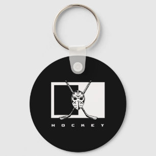 Llavero Aparato de hockey - Jugador de hockey de hockey de