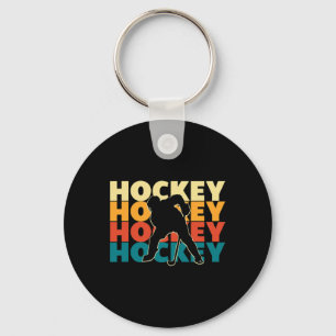 Llavero Aparato de hockey - Jugador de hockey de hockey de