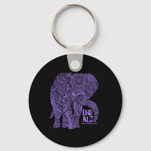 Llavero Aparato de sensibilización sobre el alzhéimer del 
