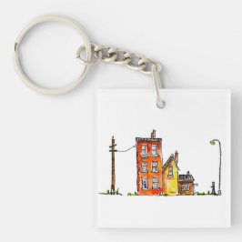 Llavero Apartamento acuático con luz de calle