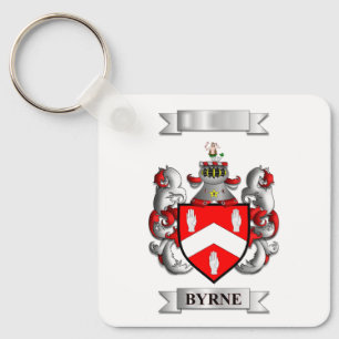 Llavero Apellido Byrne y Escudo