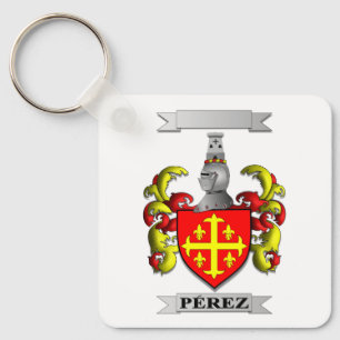 Llavero Apellido Pérez y Escudo