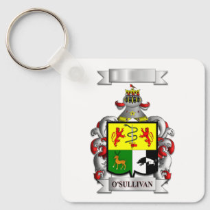 Llavero Apellido y Escudo O'Sullivan