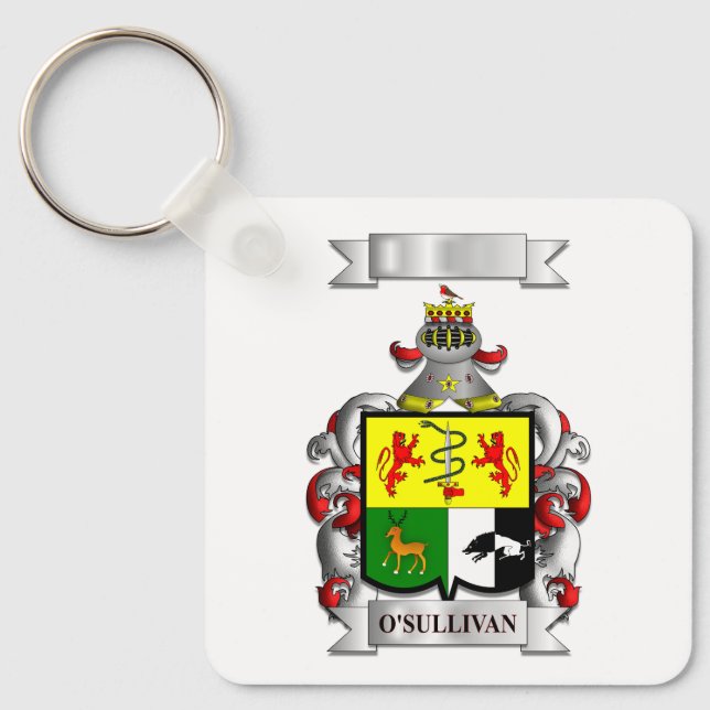 Llavero Apellido y Escudo O'Sullivan (Anverso)