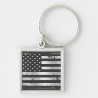 Llavero apenado de la bandera americana II