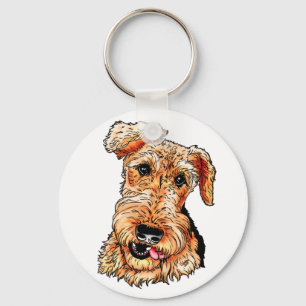 Llavero Apenas Airedale Terrier