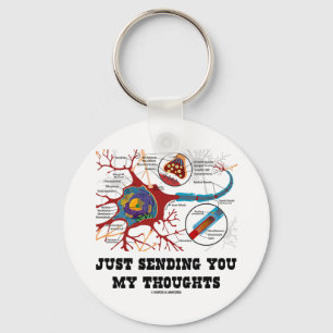 Llavero Apenas enviándole mis pensamientos