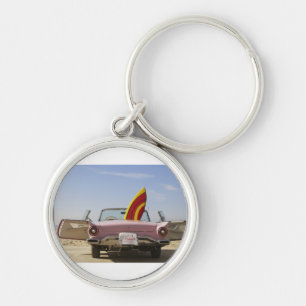 Llavero Apenas Rótulo y tabla hawaiana casados