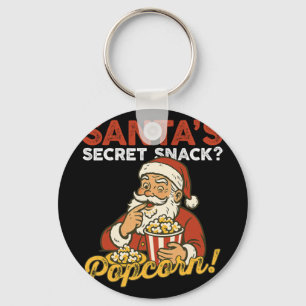 Llavero Aperitivo Secreto de Santa Divertido para Amantes 