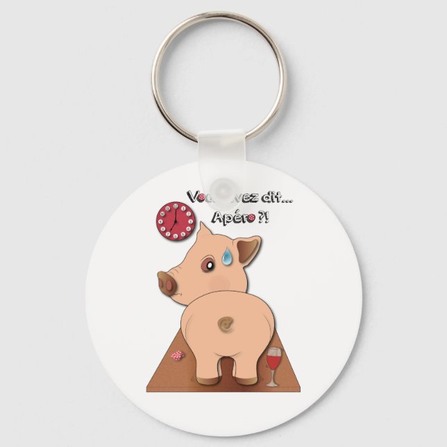 Llavero Apéro ! (écrits en noir) (Anverso)