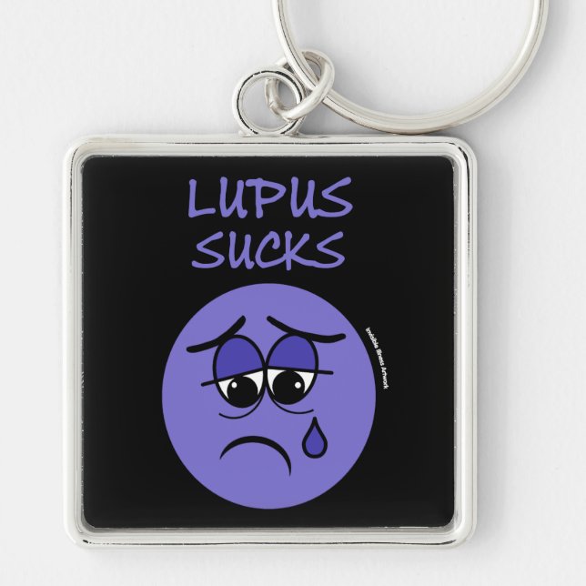 Llavero APESTA...Lupus (Frente)