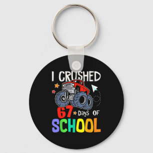 Llavero Aplasté el 67º día de la escuela Monster Truck 67