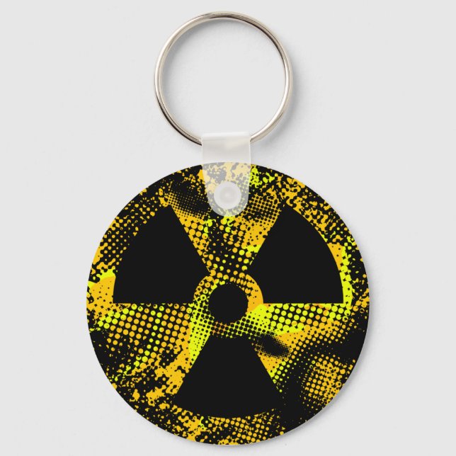 Llavero Apocalipsis radiactivo $6.95 Keychain (Anverso)