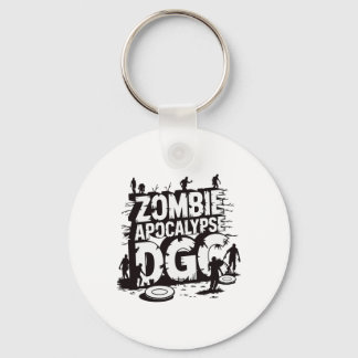 Llavero Apocalipsis Zombi Dgc Divertido Amante del Disc Go