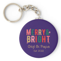 Apodo de abuelos personalizado Retro Alegre y Bril